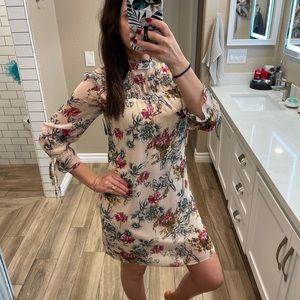Express floral dress